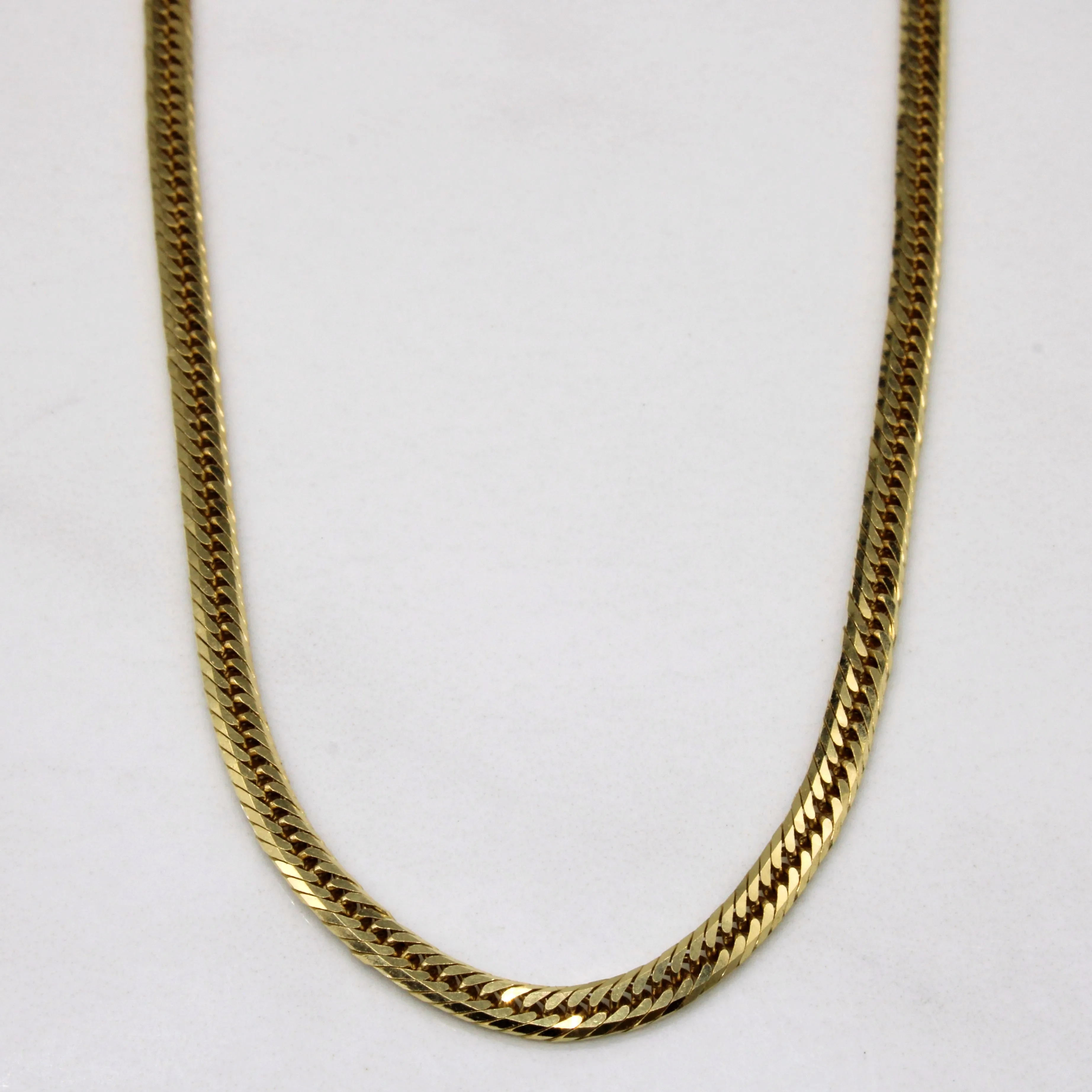 Stunning Style 18k Yellow Gold Necklace | 24" |