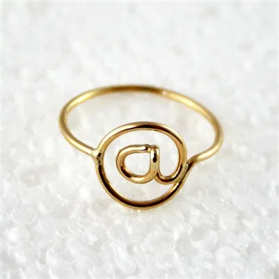 Handcrafted Decoration Creative Style @ Ring