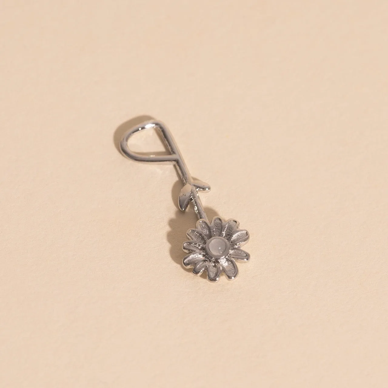 Travel Ready Dainty Daisy Necklace Charm