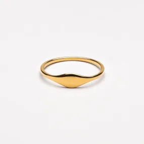 Dainty Signet Ring Classic Look Designer Statement