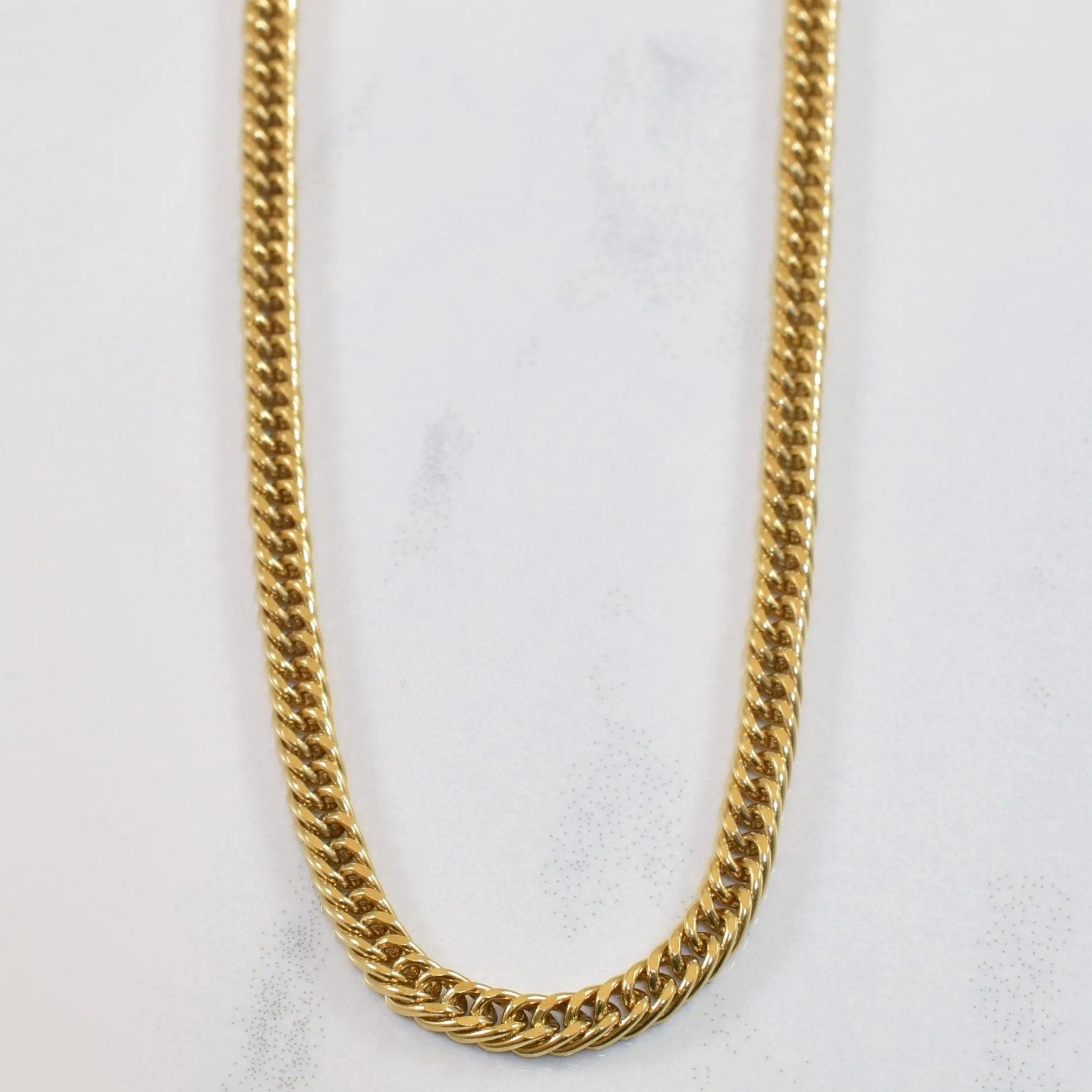 Modern Accessories Stylish Choice 10k Yellow Gold Curb Chain | 20" |
