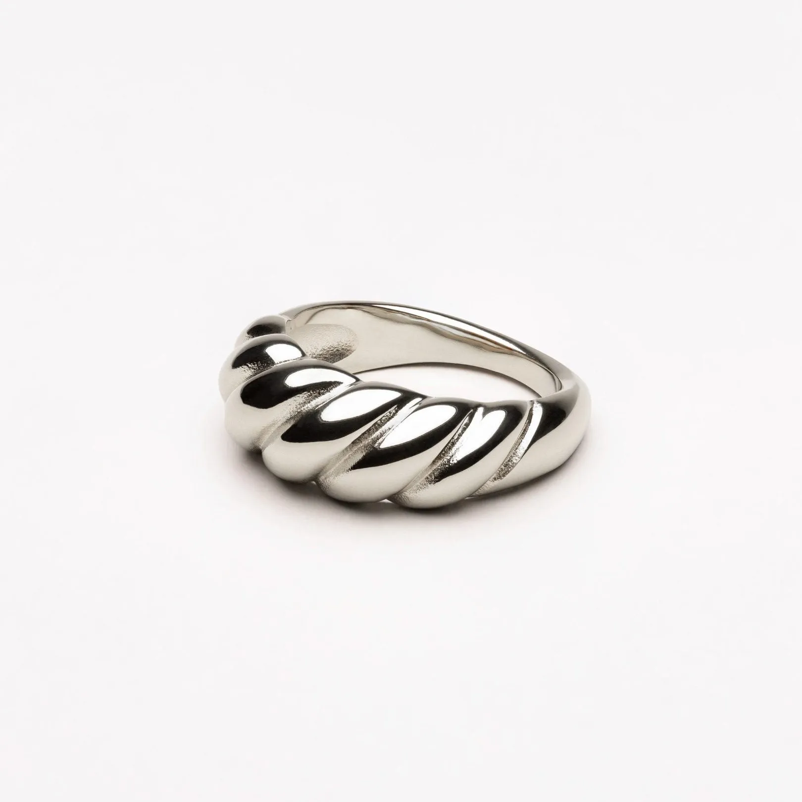 Work Friendly Style Low Profile Croissant Ring