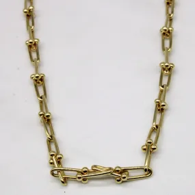 18k Yellow Gold Chain | 20" | Weekend Glow Chic Look