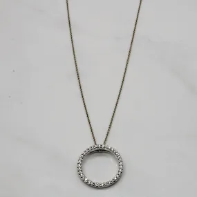 Handmade Glam Trendy Layer Diamond & Ruby Infinity Necklace | 0.19ctw, 0.02ct | 18" |