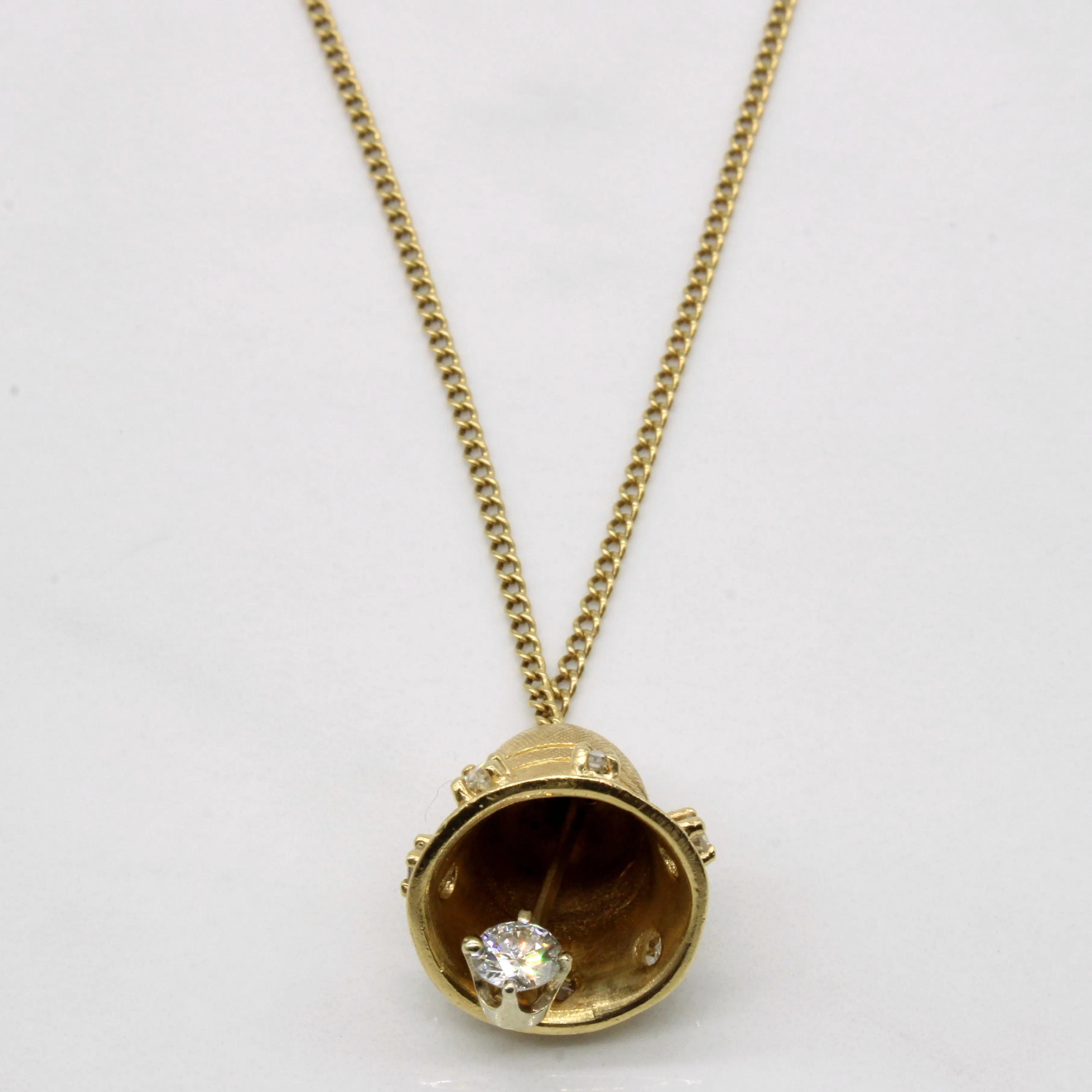 Bold Radiance Diamond Bell Necklace | 0.63ctw | 26" |