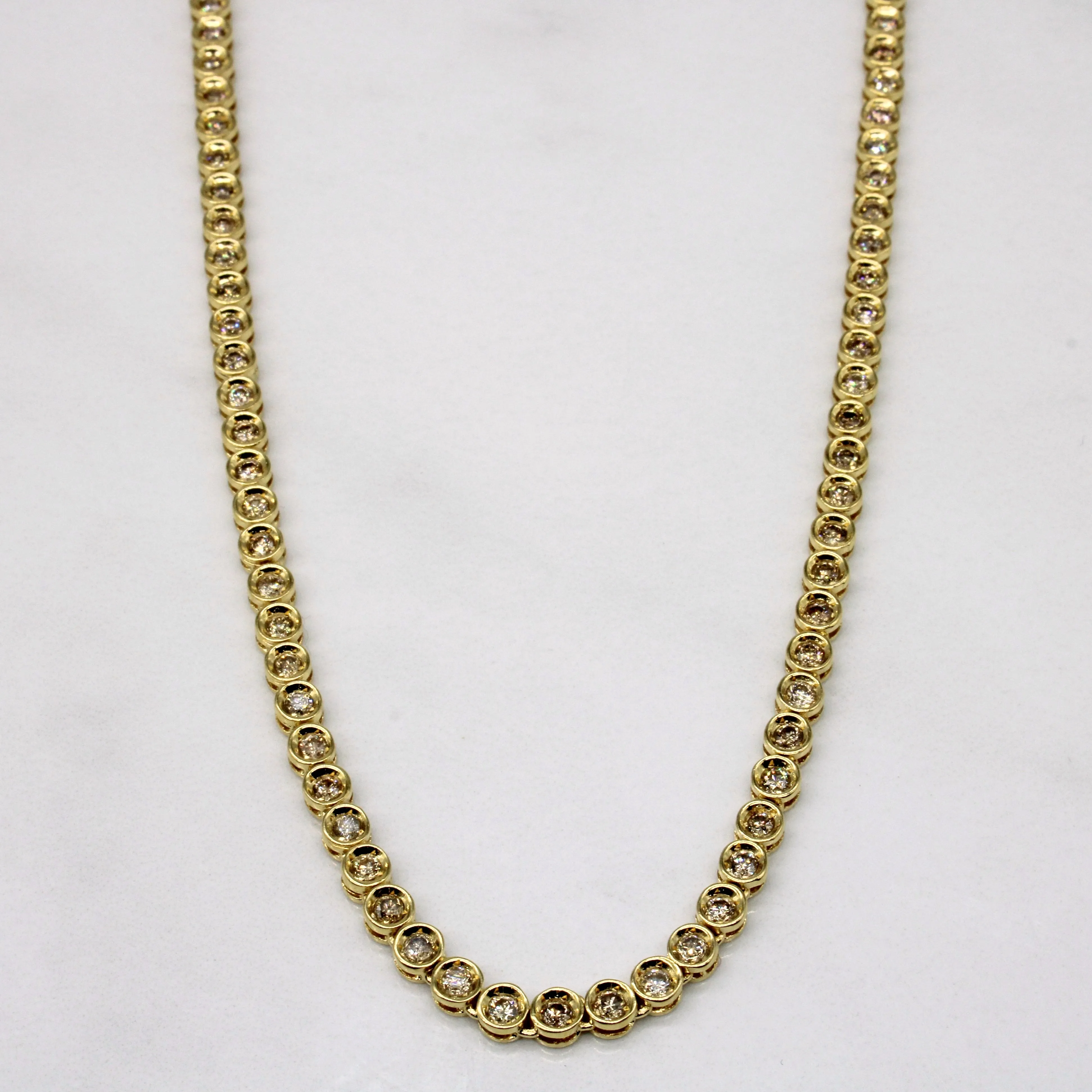 Shimmering Craft Diamond Necklace | 1.30ctw | 16" |
