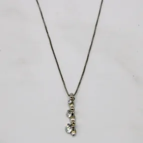 Night Accent Diamond Pendant Necklace | 0.50ctw | 18" |