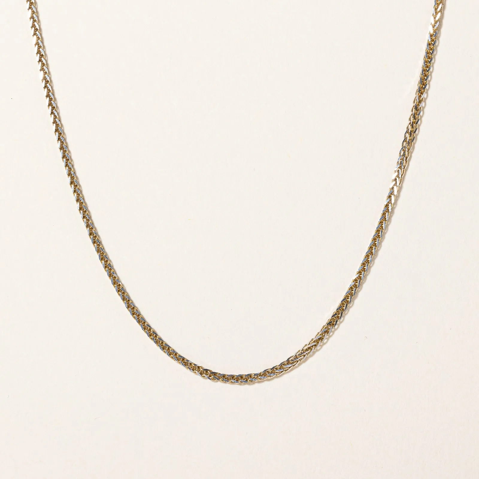 Two Tone Birdcage Link Choker | 14" | Vintage Style