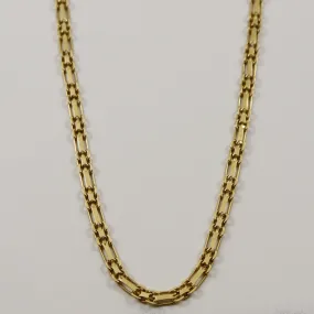 18k Yellow Gold Fancy Chain | 18" | Radiant Touch