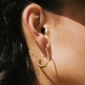 Dune Hoops Polished Vibe