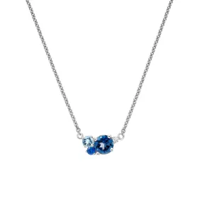 Ocean Breeze Cluster Necklace Trendy Feel Casual Style