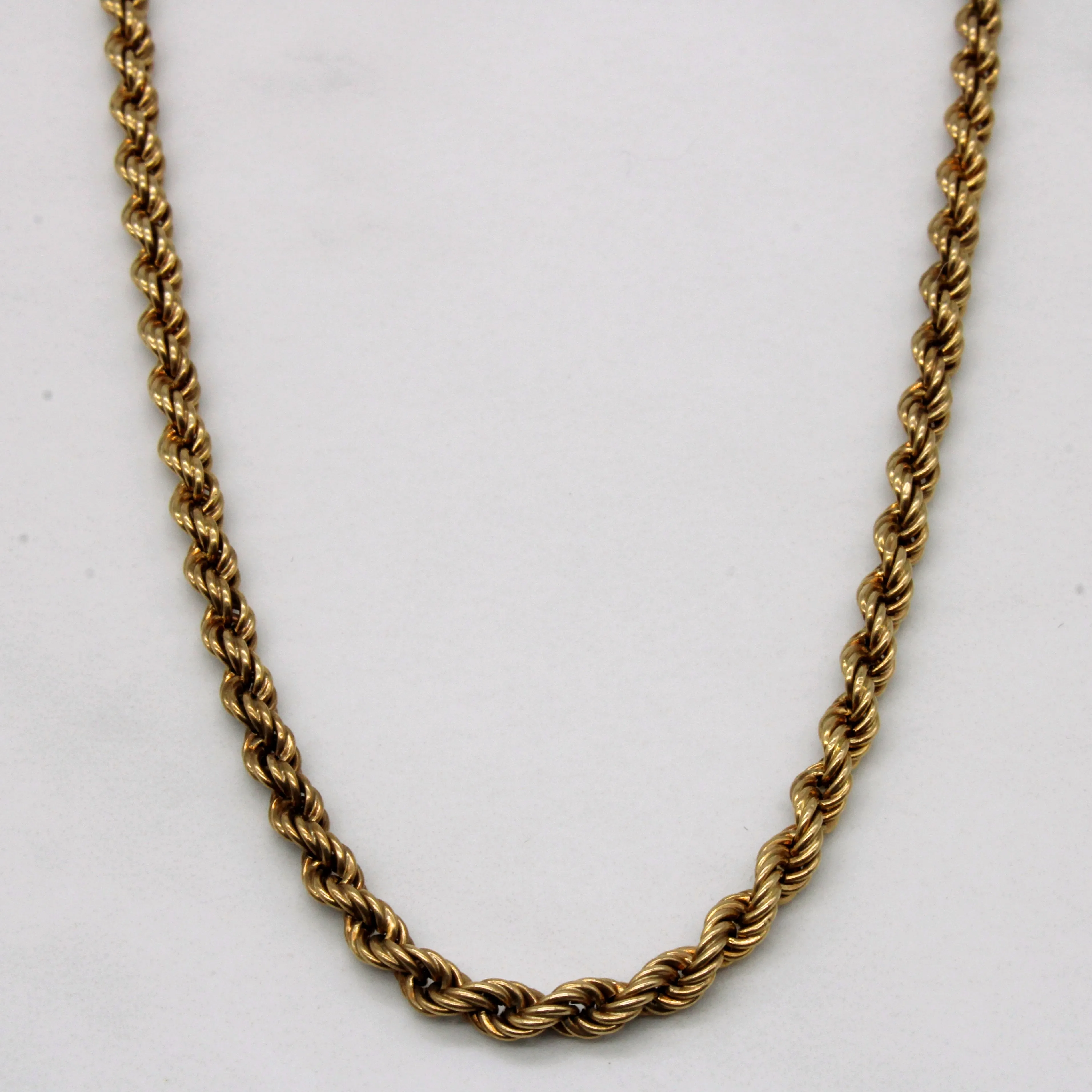 10k Yellow Gold Rope Chain | 24" | Signature Look