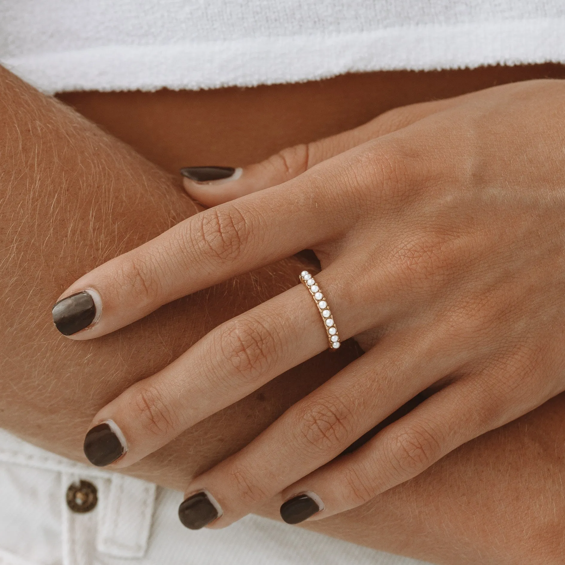 Everyday Pearls Ring Affordable Mark