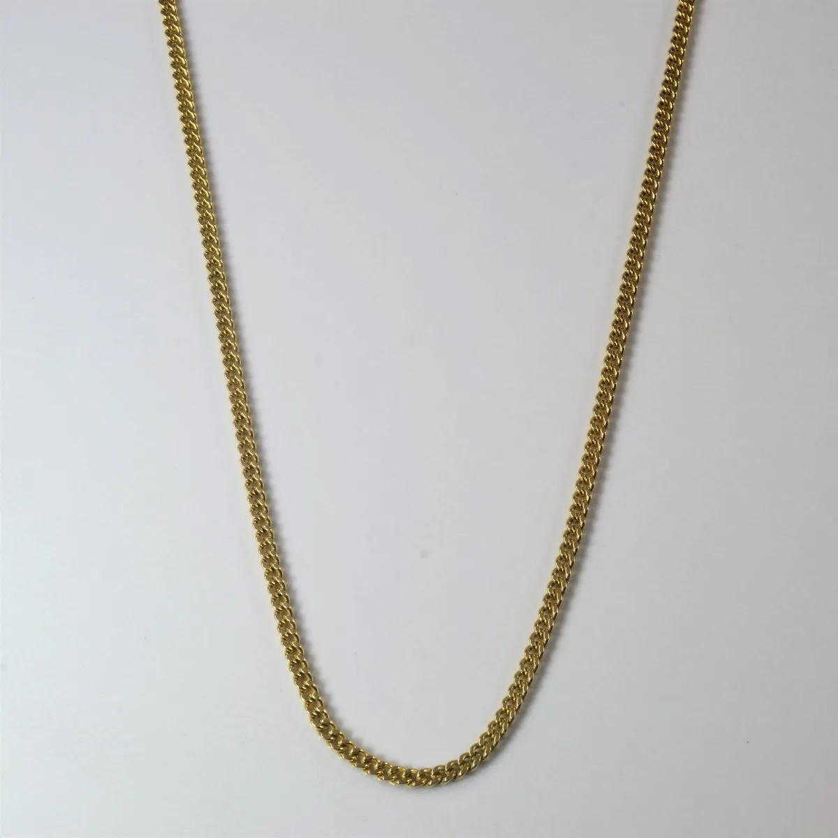 10k Yellow Gold Cable Chain | 22" | Exquisite Accent Vibrant Pieces