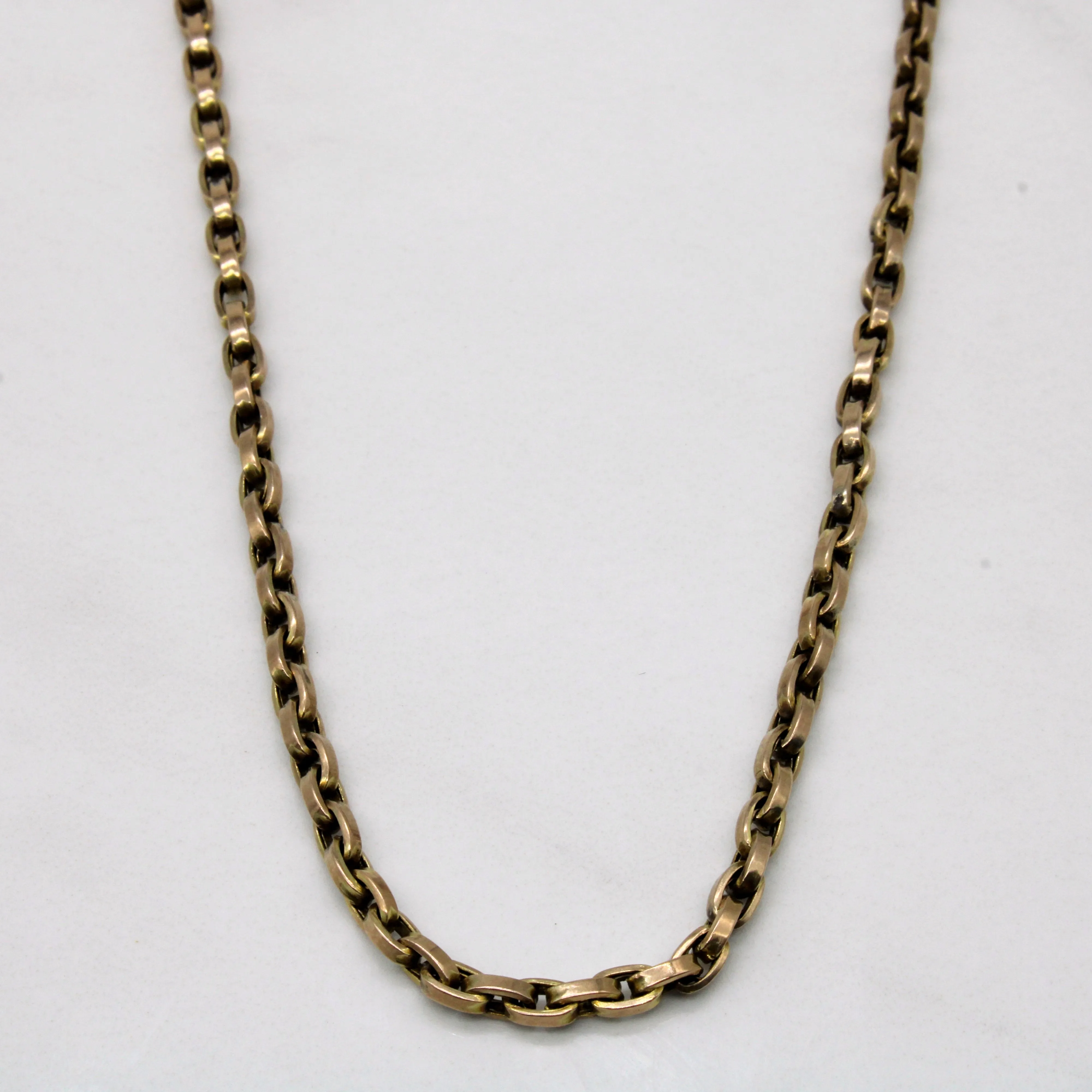9k Yellow Gold Pocket Watch Chain | 57" | Graceful Mood Versatile Accent
