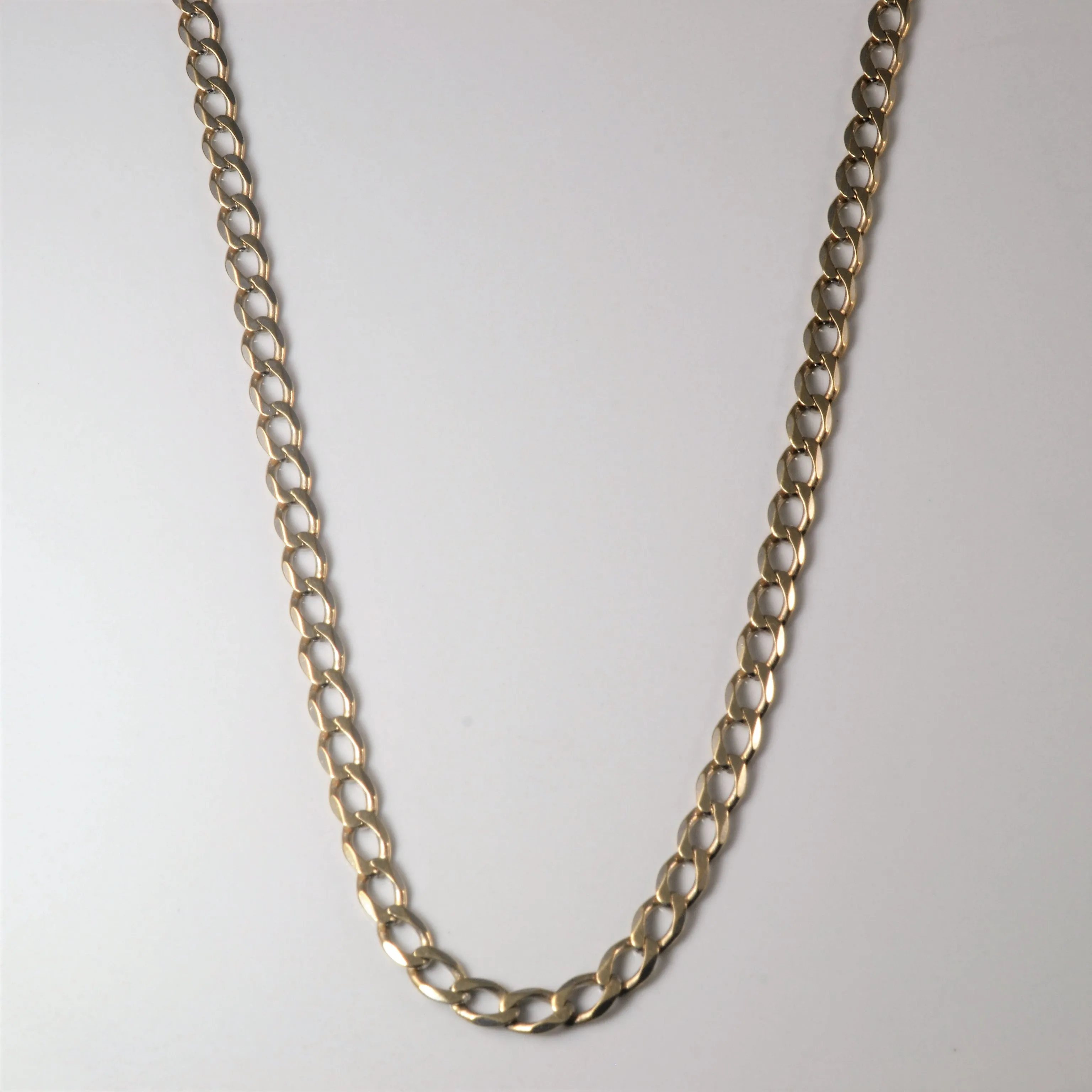 Bridal Style 14k White Gold Curb Chain | 22" |