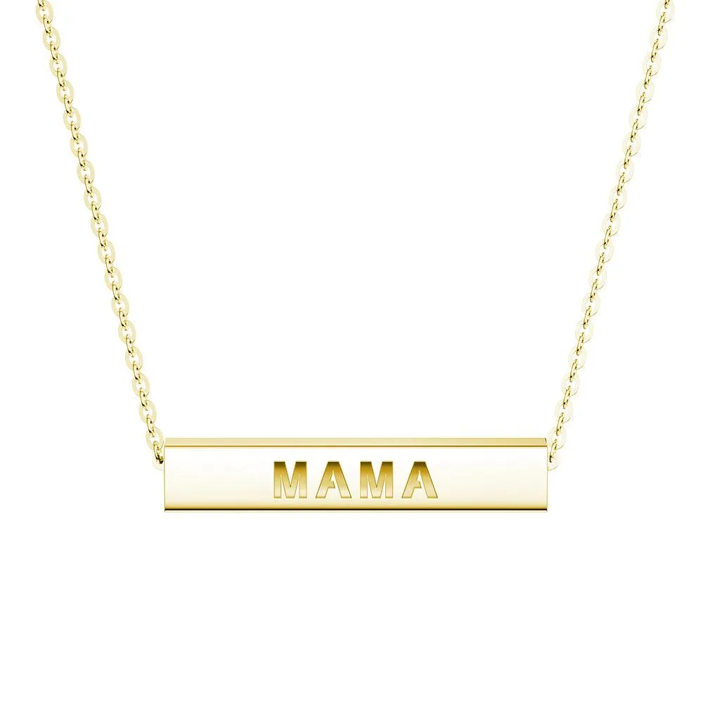 Minimalist "Amor Mama" Necklace everyday elegance Opulent Edge