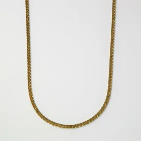 Shimmer Mood 10k Yellow Gold S Link Chain | 17" |