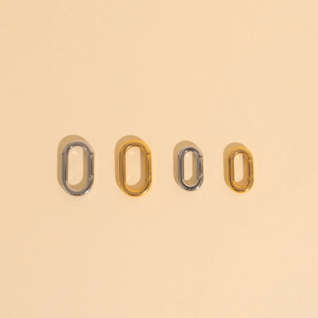 Anniversary Joy Artisan Piece Rectangle Necklace Clasp 4-pack