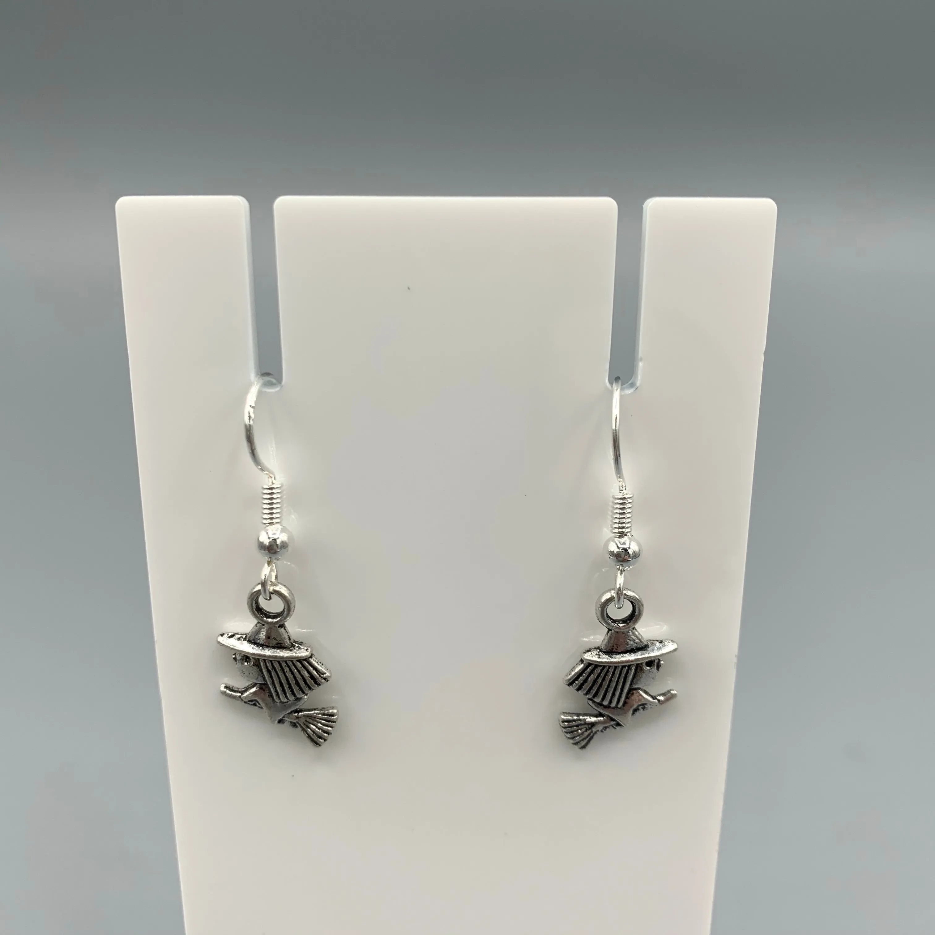 Flying Witch Earrings Fashionable Decoration