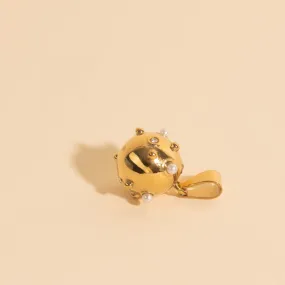 Dashing Look Wrecking Ball Necklace Charm