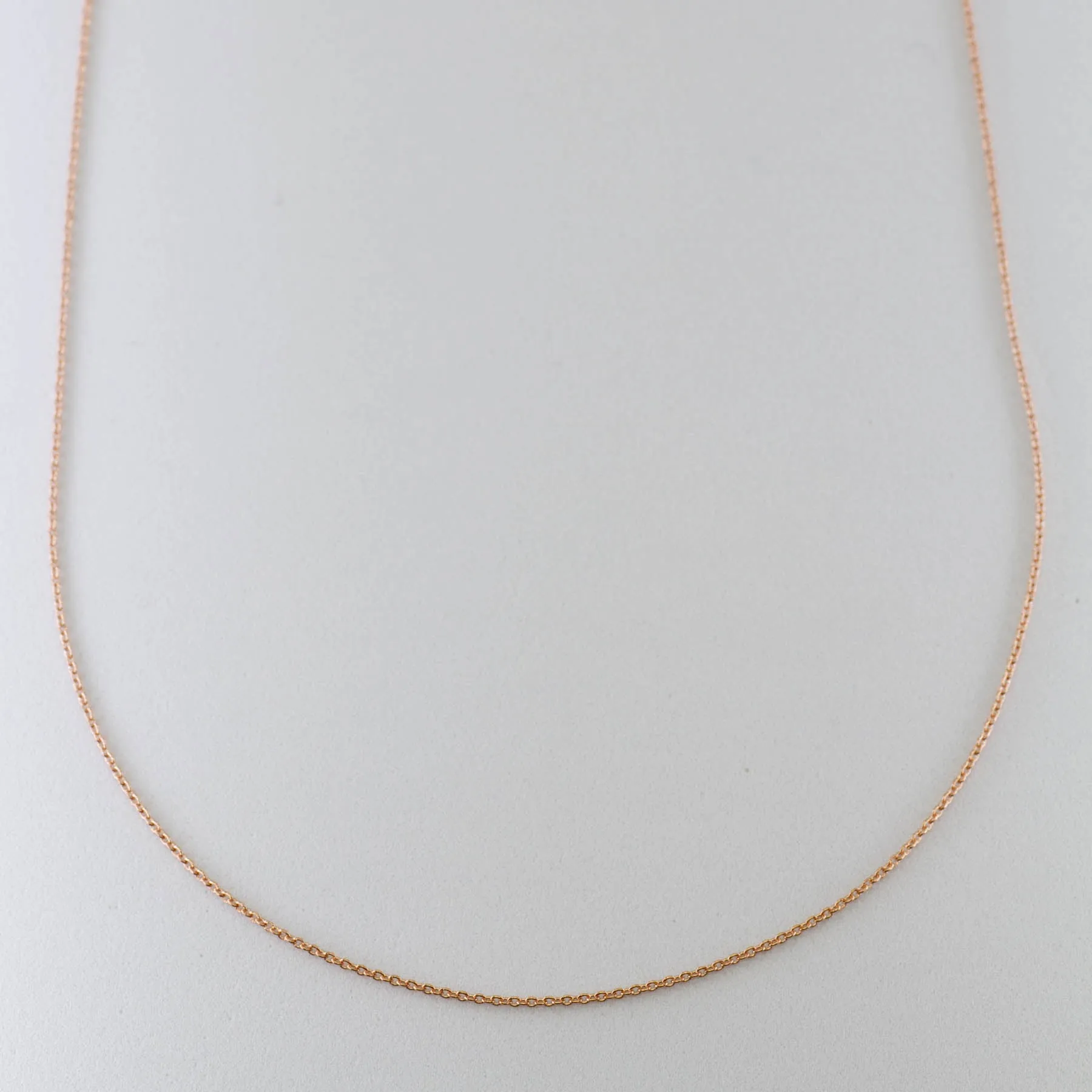 '100 Ways' Adjustable Rose Gold Chain | Iconic Feel Linear Form