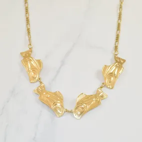 Smart Finish Elegant Creations Indigenous Orca Necklace | 17" |