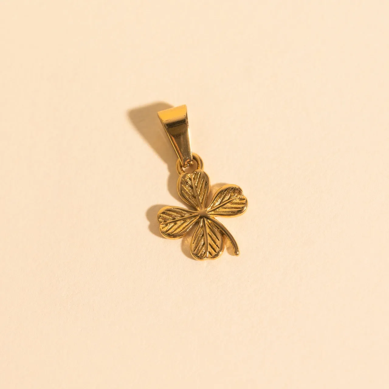 Clover Necklace Charm Pure Charm Contemporary Style