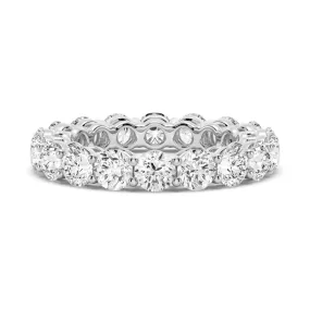 Chic Set 5.4 CT. Shared Prong Round Moissanite Eternity Band