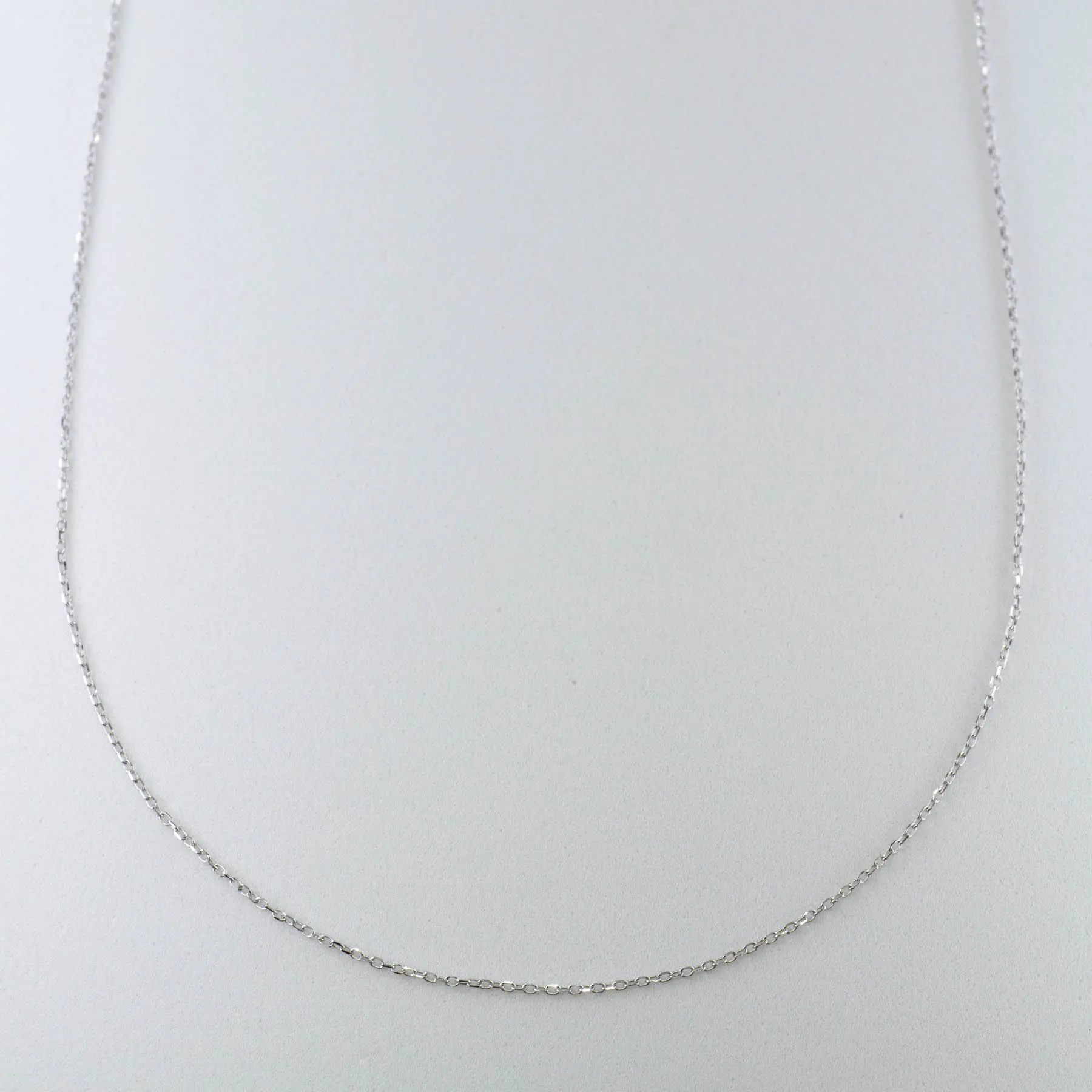'100 Ways' Adjustable White Gold Chain | Modern Charm