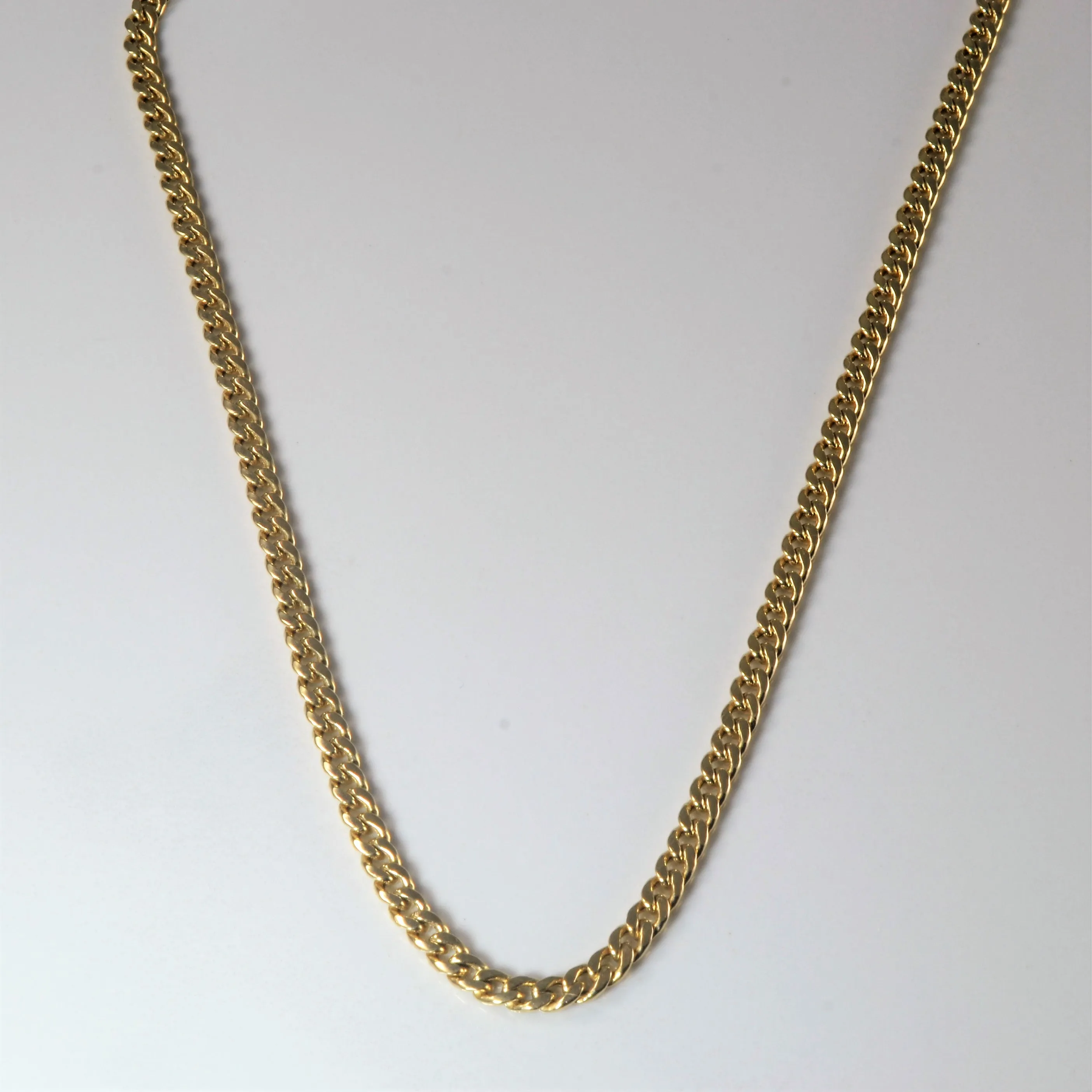 Precious Treasures 10k Yellow Gold Curb Chain | 28" |