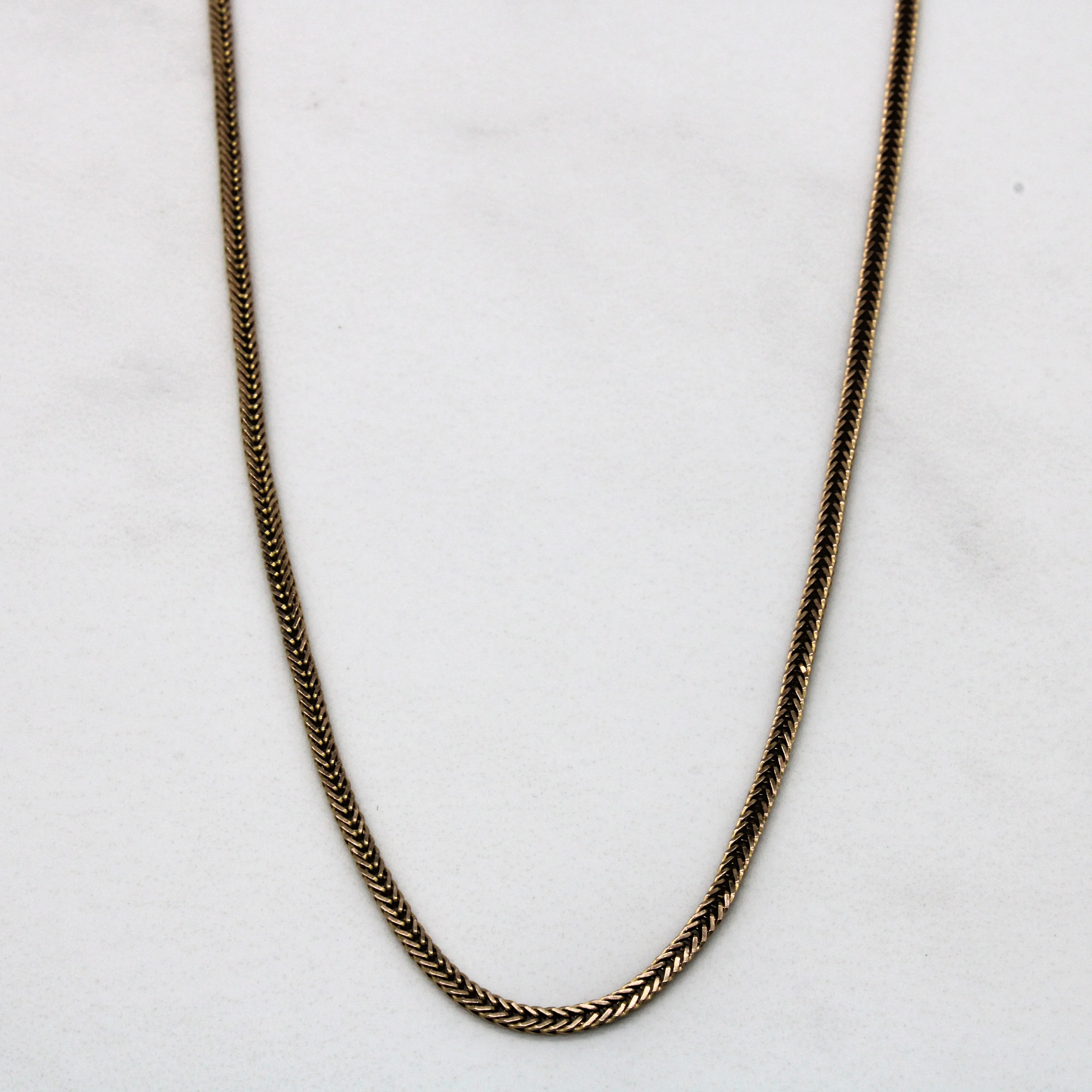 Party Design 10k Yellow Gold Wheat Chain | 18" |
