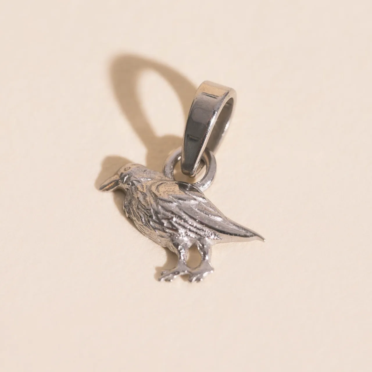Crow Necklace Charm Fashionable Present
