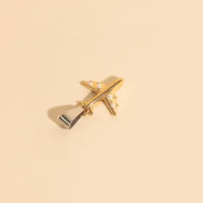 Magnificent Piece Airplane Necklace Charm