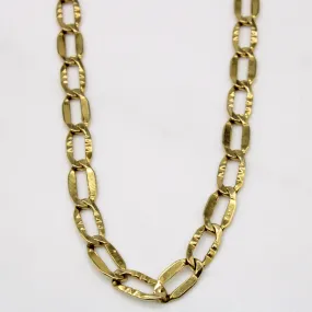 18k Yellow Gold Necklace | 20" | Spark Touch