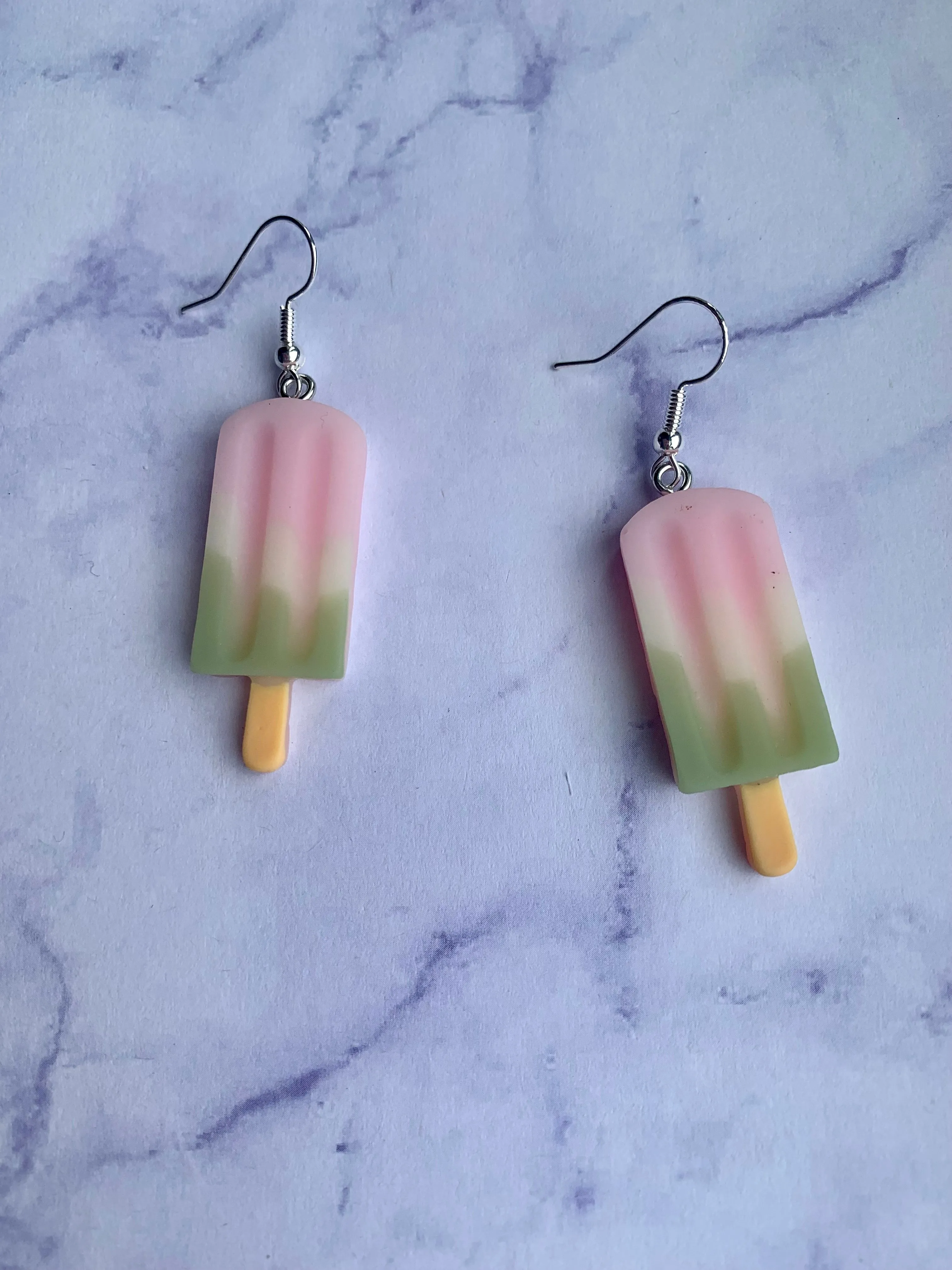 Fashionable Aesthetic Ice Lolly Earrings