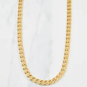 Eternal Classic Precious Detail Italian 10k Yellow Gold Curb Chain | 21.5" |
