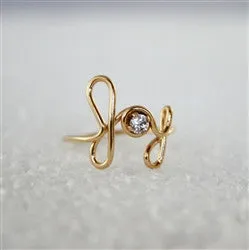 JOY RING WITH SWAROVSKI CRYSTAL Trend Piece Luxury Art