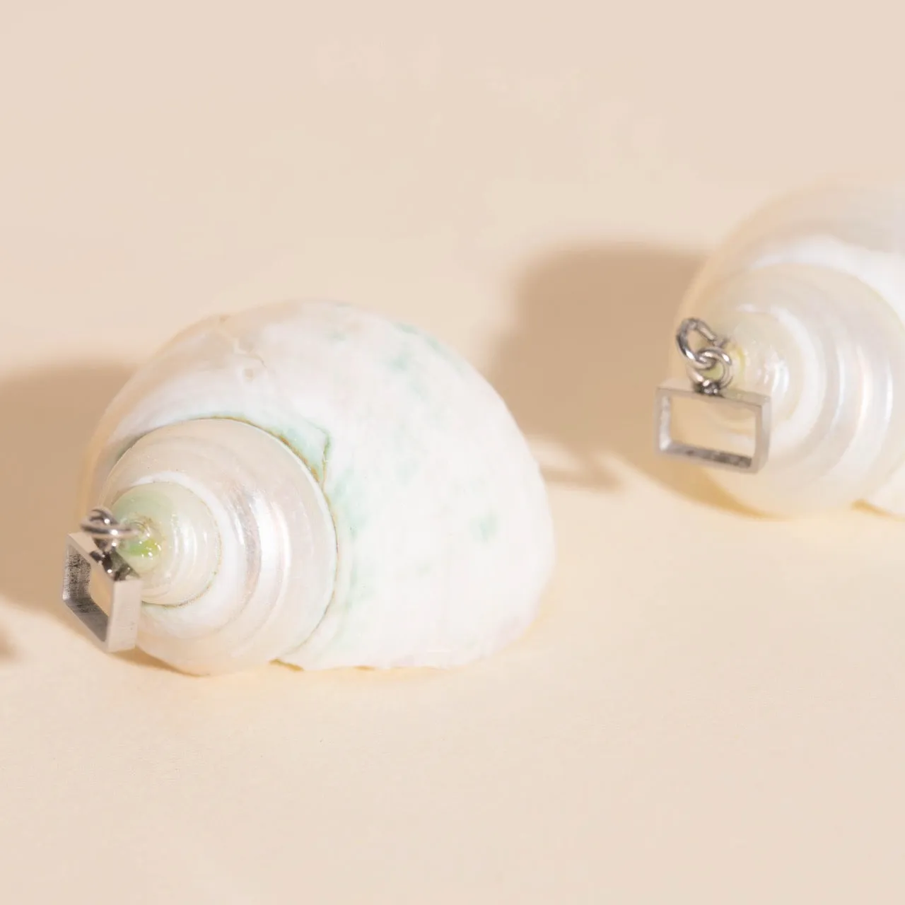 Jumbo Shell Super Chunky Huggie Hoop Charms High-Quality Essential