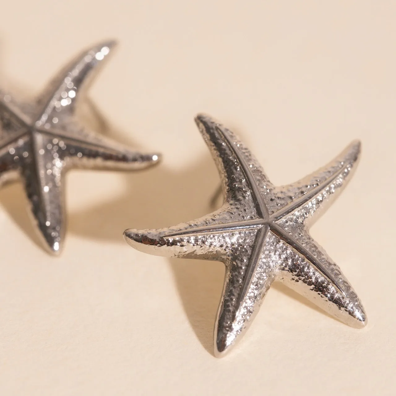 Jumbo Starfish Stud Earrings Gorgeous Aesthetic
