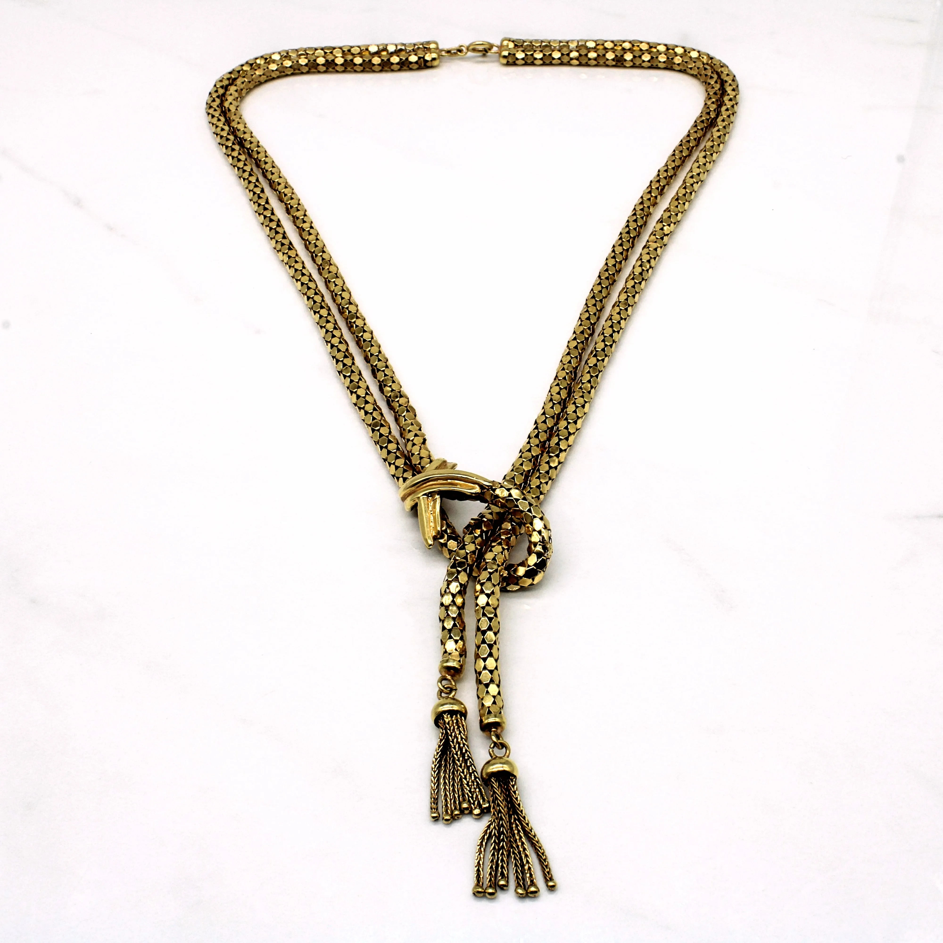 Feminine Finish Flawless Finish Knotted Necklace | 19" |