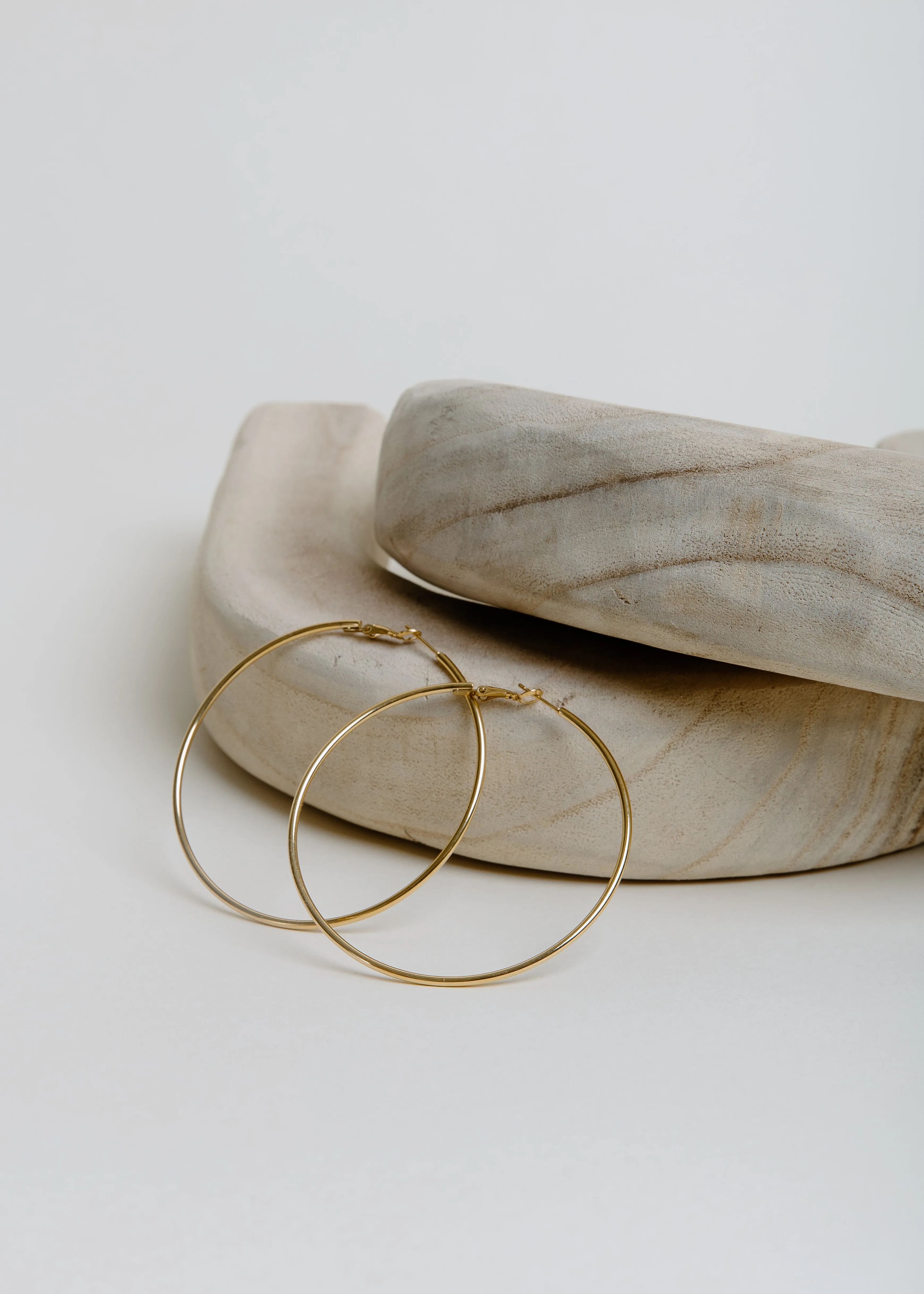 Classic Jewelry Radiant Element LA-YOU Hoops Large - Gold