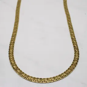 14k Yellow Gold Chain | 18" | Glam Detail Vibrant Shine