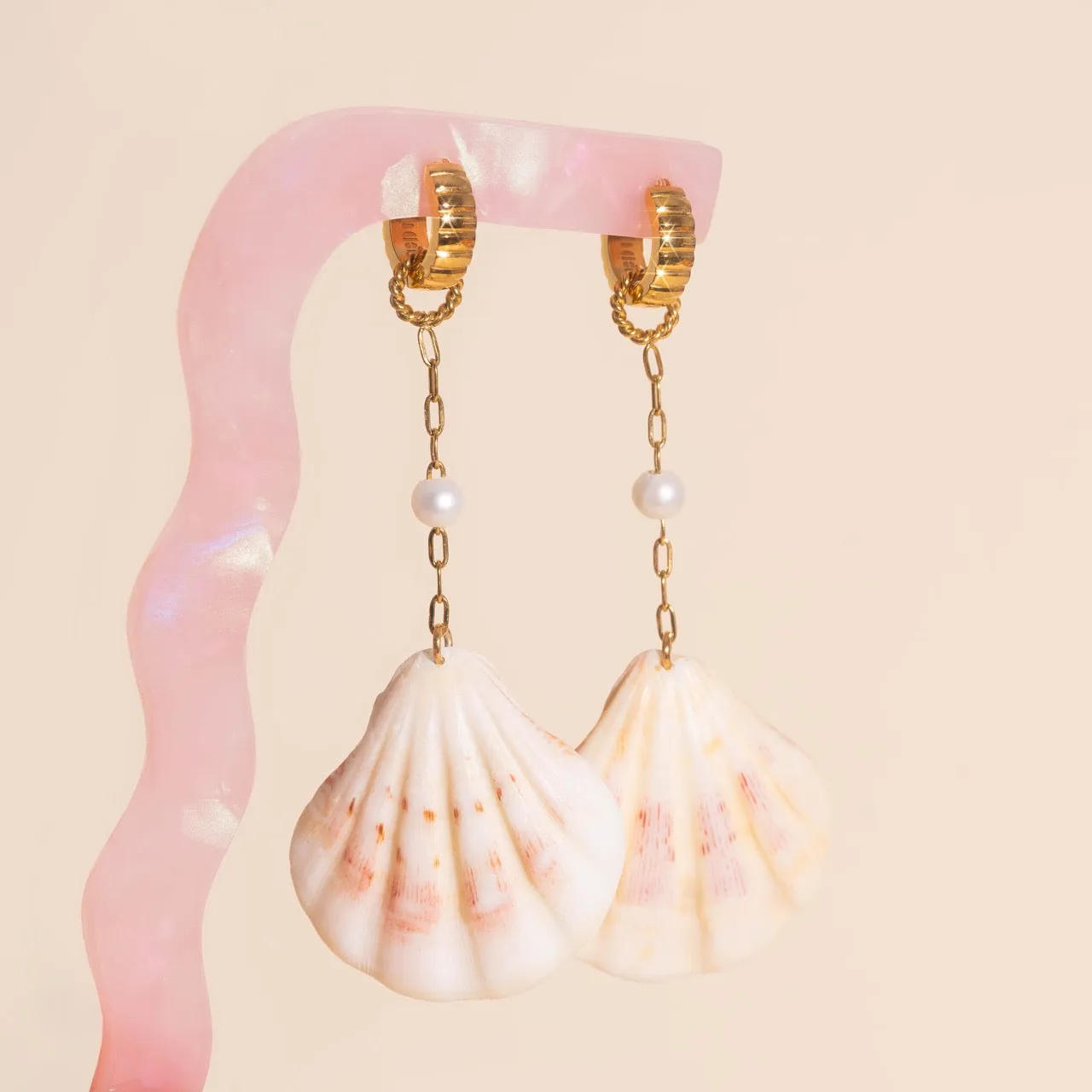 Scalloped Shell Stack Pack (2 item pairs) Dainty Adornment