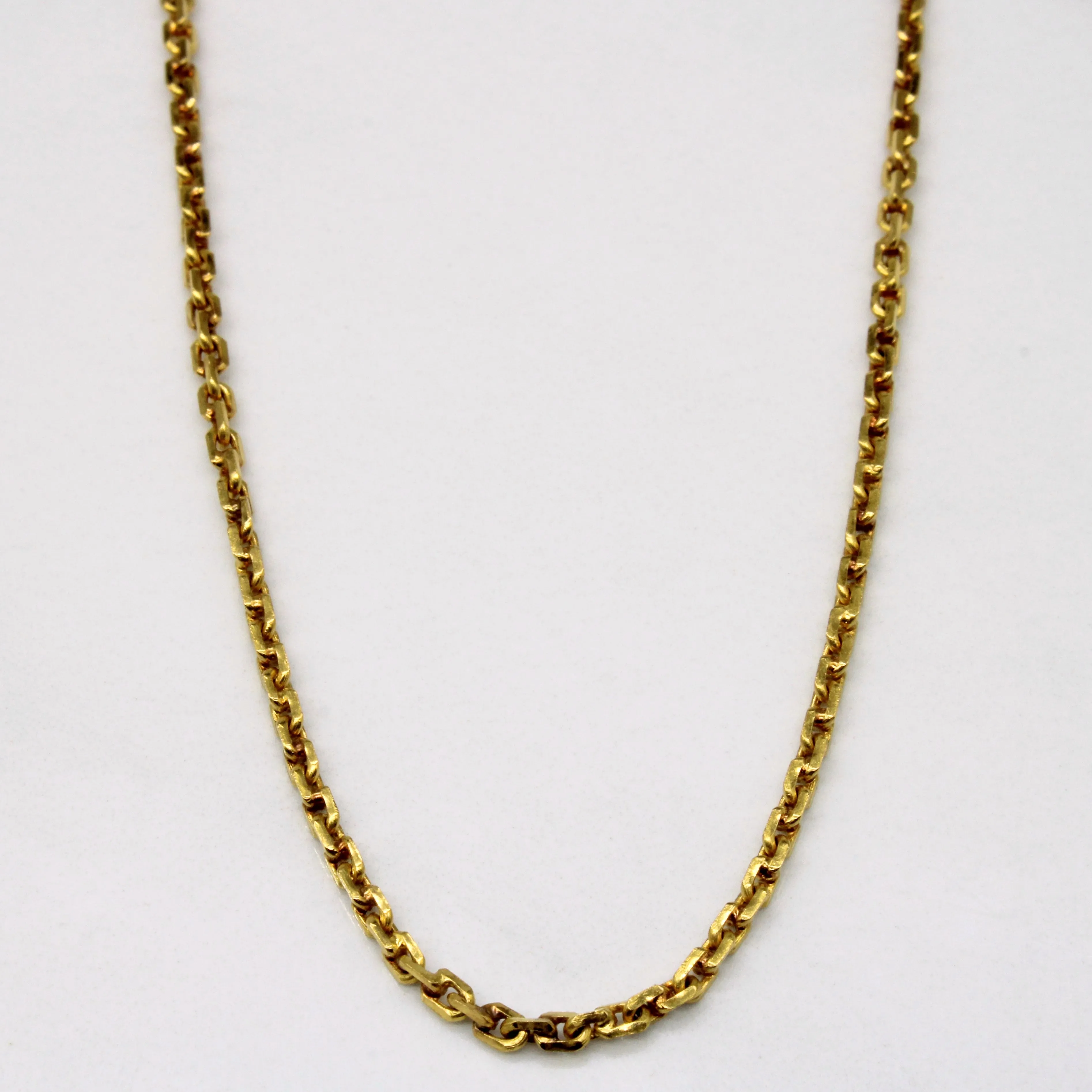 21k Yellow Gold Necklace | 26" | Daily Match