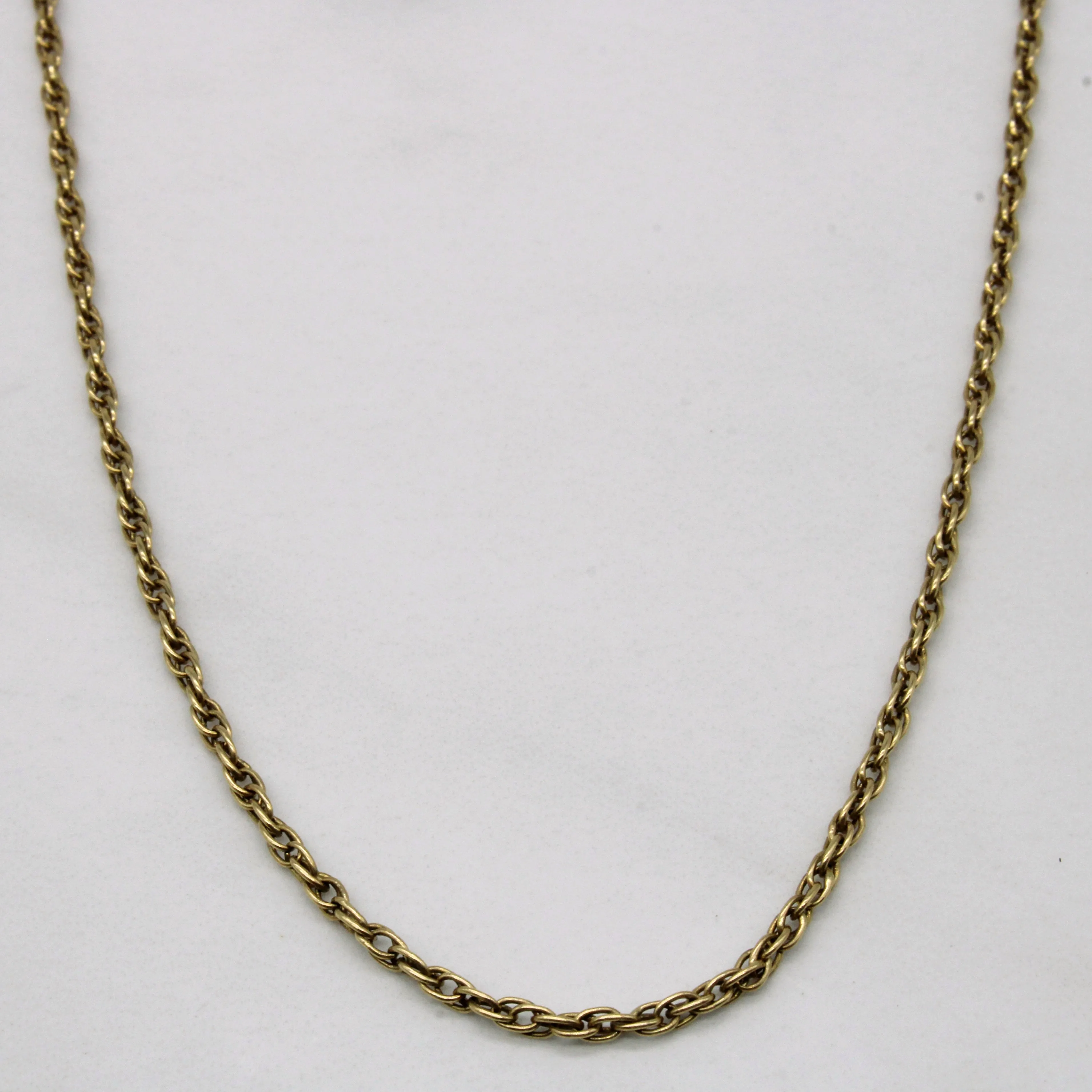 Bold Shine Office Vibe 14k Yellow Gold Rope Chain | 26" |