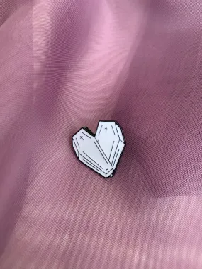 Neutral Accessory Love is Dead Pin Badge