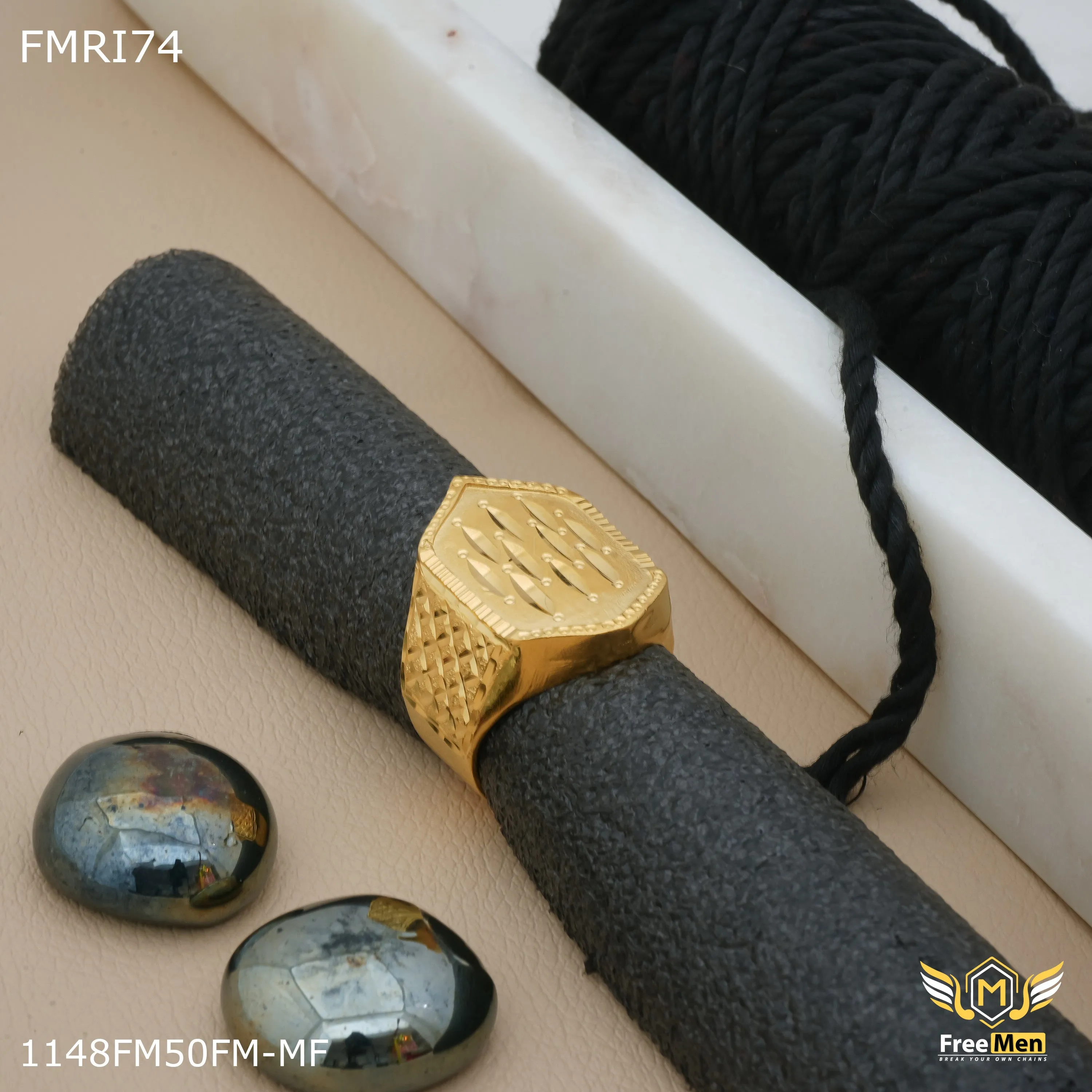 Freemen Tilak design IGP ring for men - FMRI74 Assembly Required Forward Thinking