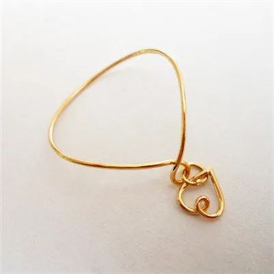 Heart Dangle Sturdy Article