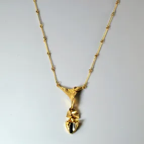 1979 Finnish Hallmarked Necklace | 16" | Spark Ready Radiant Glow